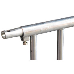 Cloison de séparation barreaudée Ø 42,4 mm - Long. 3 m