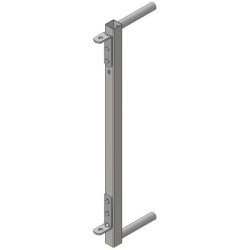 Embout réglable pour cloison barreaudée Ø 42,4 mm Embout réglable pour cloison barreaudée Ø 42,4 mm