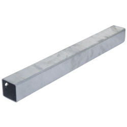 Poutre renforcée carré 60 mm pour installation de bat-flancs de logette