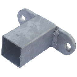 Embout de fixation en "T" pour poutres carré 60 mm