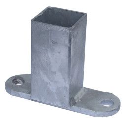 Embout de fixation en "T" pour poutres carré 60 mm