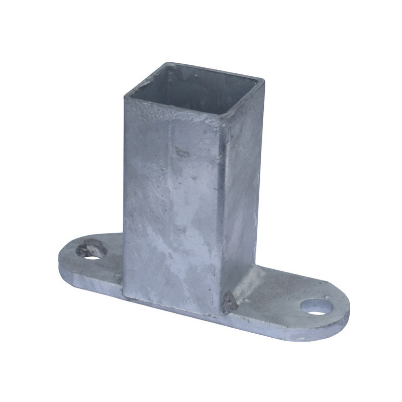 Embout de fixation en "T" pour poutres carré 60 mm