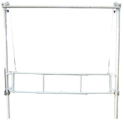 Barrière de séparation relevable 3,40/4,50 m pour couloir de logettes