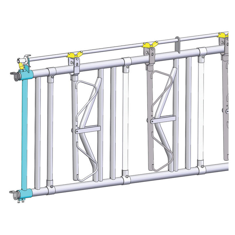 Embout adaptateur de mise à longueur pour cornadis
