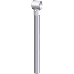 Renfort à sceller avec coquille Ø 60,3 mm