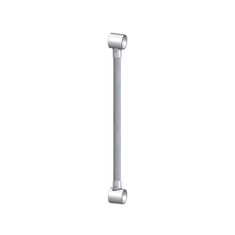 Barre d'encolure Ø 42 mm avec coquilles Ø 60 mm