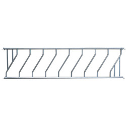 Panneau d'alimentation libre-service oblique - 4 m/8 places